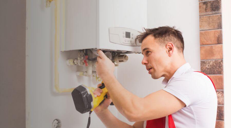 Local tankless water heater installation in Dawson, IA